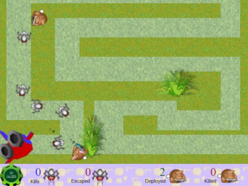 Bunnies vs Robots Game