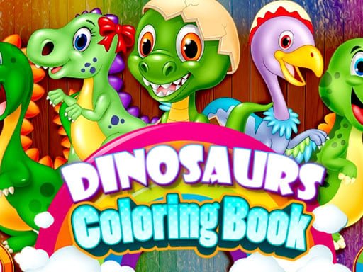 Dinosaurs Coloring Book Game