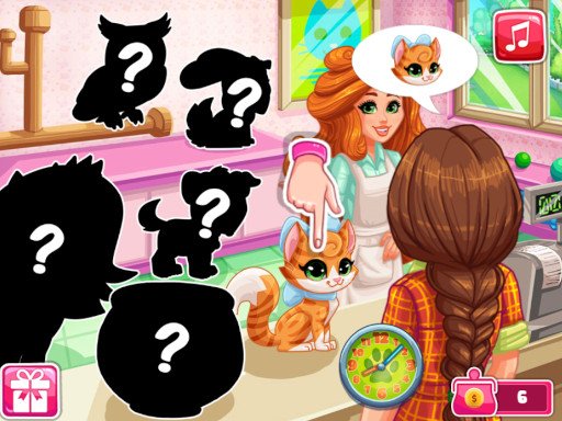 Jessie's Pet Shop Game