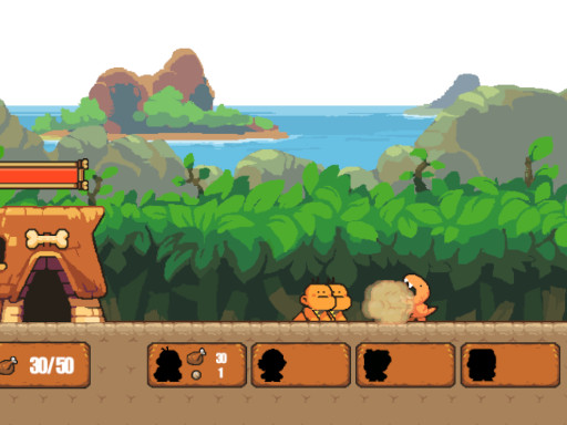 Prehistoric Defense Game